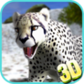 3D野生雪豹模拟游戏