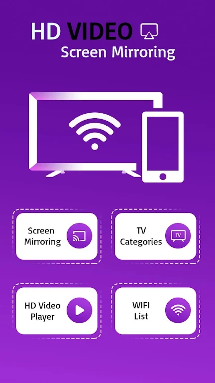 高清视频屏幕镜像手机电视投屏app最新版图片1