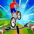 模拟飞行自行车游戏