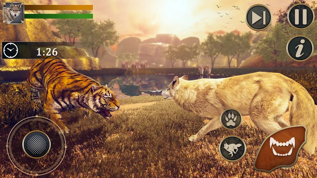 野狼动物模拟器游戏图2