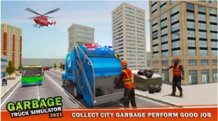 城市垃圾车驾驶模拟器游戏下载中文手机版图片1