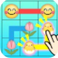 Emoji连线迷宫游戏