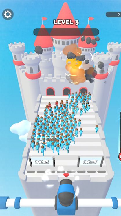 大规模城堡袭击游戏手机版（Massive Castle Attack）图片1