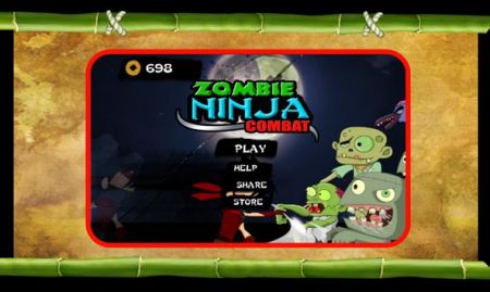 僵尸忍者战斗游戏手机版下载（ZombieNinjaCombat）图片1