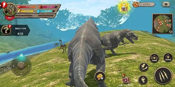 模拟恐龙生存进化的游戏合集