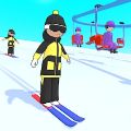 滑雪缆车点击器游戏