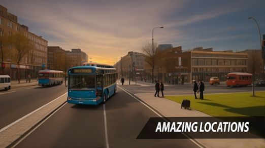 巴士模拟器现代欧洲游戏中文手机版图片1