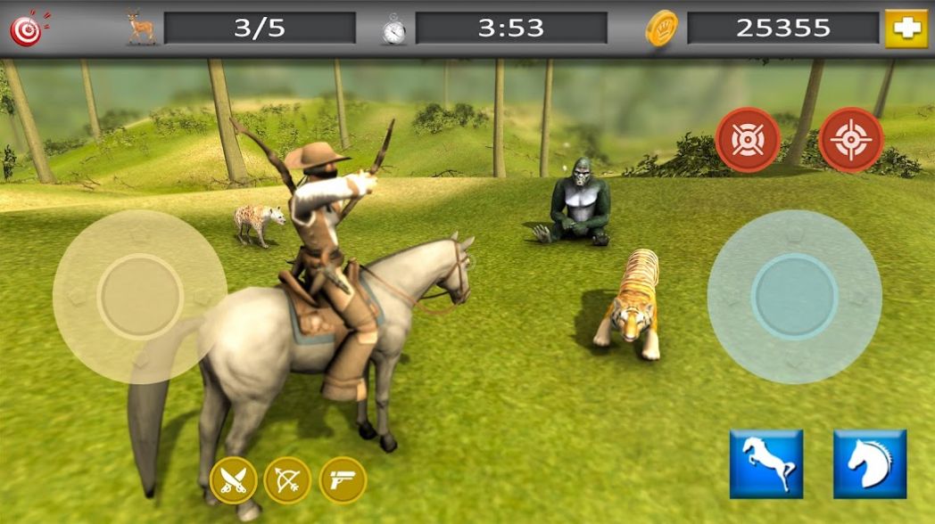 骑马射击野外狩猎游戏图2