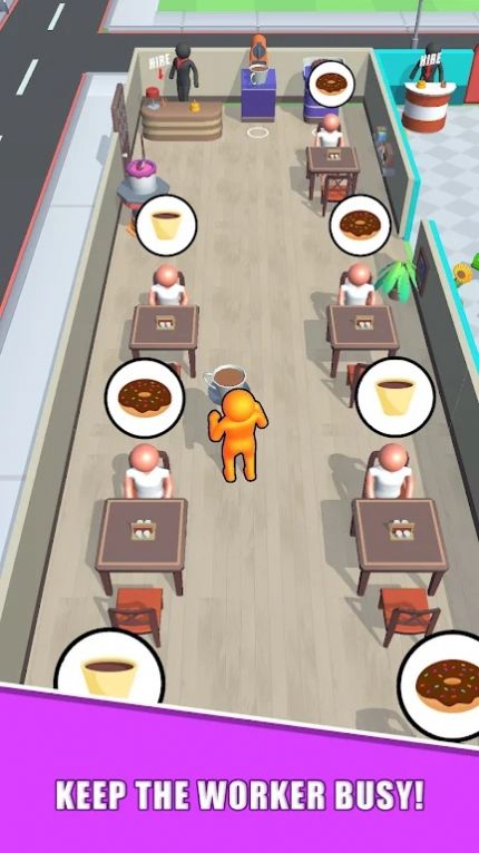放置汉堡店餐厅大亨游戏官方版图1: