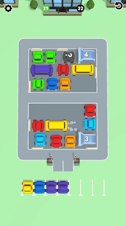 彩色停车拥堵游戏图3