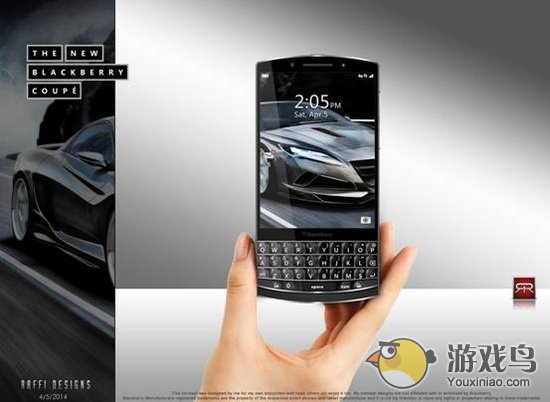 跑车风格黑莓手机 如果是这样你喜欢吗？[多图]图片2