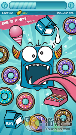 快节奏游戏《甜甜圈魔王》24日登陆iOS平台[多图]图片2