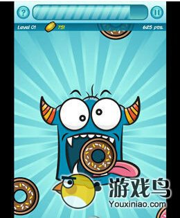 《甜甜圈魔王》评测：大胃王的蓝色小怪物[多图]图片4