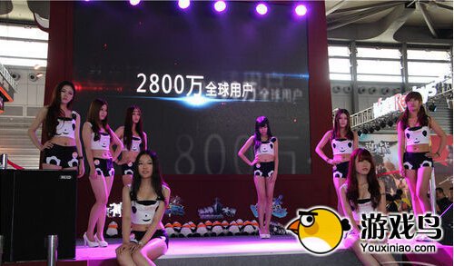 2014ChinaJoy精彩抢先看 机锋展台美女热舞开场[多图]图片2