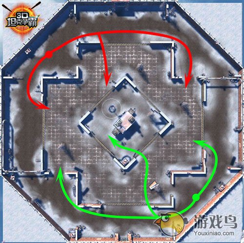 3D坦克争霸攻略 五大地图怎么安排伏击图片1