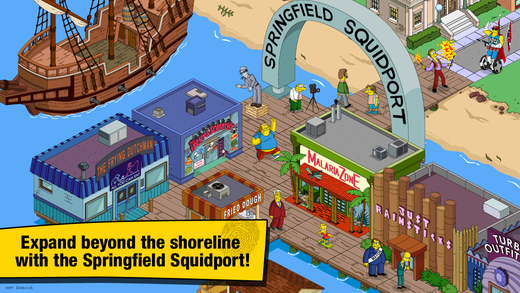 《The Simpsons: Tapped Out》更新神似《部落冲突》[多图]图片3