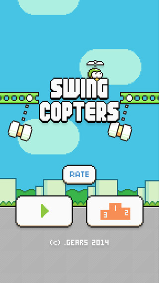 阮哈东新作《Swing Copters》现已上架App Store[多图]图片1