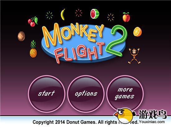 《猴子飞行2》评测： 发射小猴子收集水果[多图]图片1