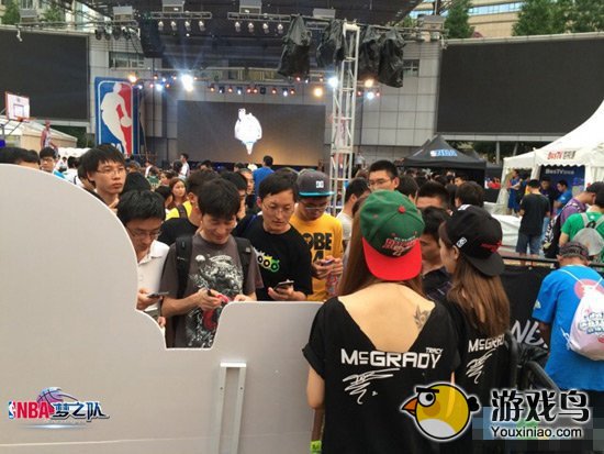 “NBA篮球国度”杭州站活动热辣开启《NBA梦之队[多图]图片3
