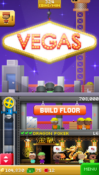 模拟经营游戏《Tiny Tower Vegas》的 iPhone测评[多图]图片5
