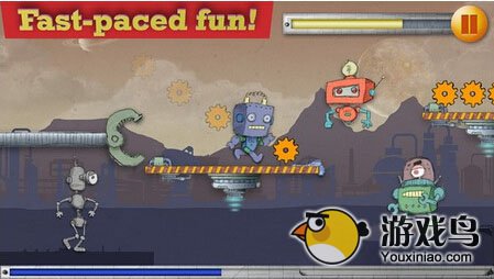 机器人逃亡上架IOS平台 跳跃跑酷游戏[多图]图片2