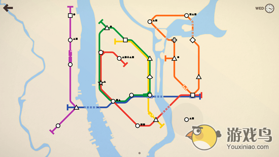 地铁规划布局《迷你地铁》年底上架双平台[图]图片1