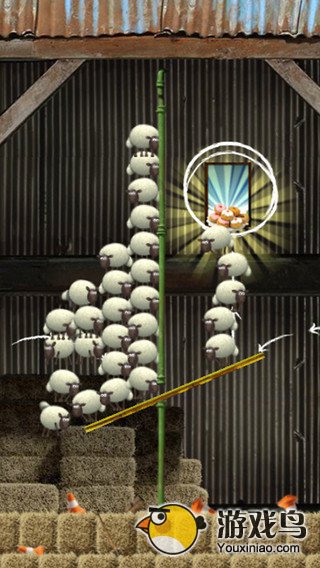 人气动画《小羊肖恩》推手游版《送小羊回家》图片1