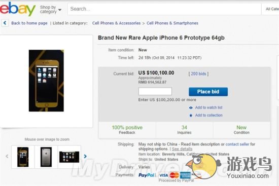 iPhone 6原型机拍卖ING 10万美元不是尽头[多图]图片1