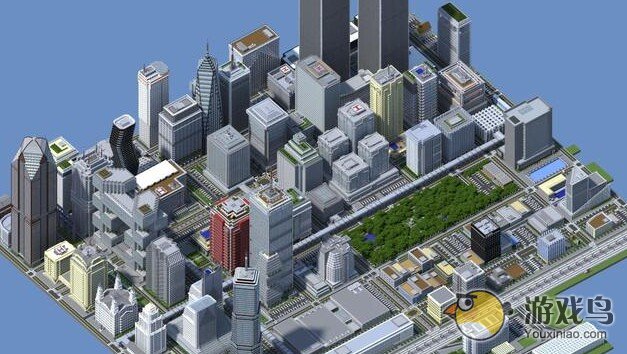 我的世界玩家耗时两年打造特大城市[视频][图]图片1