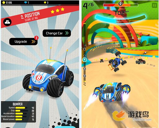 竞速类游戏《箭式赛车》正式上架iOS平台[多图]图片2