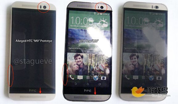 外观设计微创新 HTC One M9谍照曝光[多图]图片2