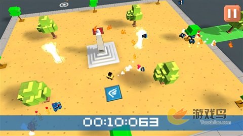 《迷你追逐》评测 方块风汽车极速逃亡游戏图片2