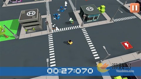 《迷你追逐》评测 方块风汽车极速逃亡游戏[多图]图片3