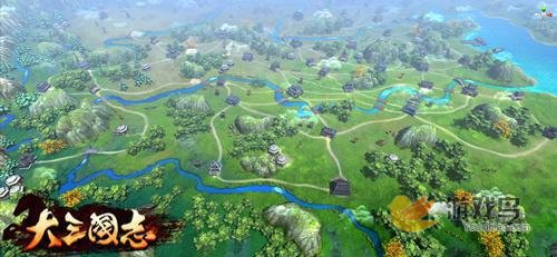 策略类游戏《大三国志》无缝3D大地图介绍[多图]图片1