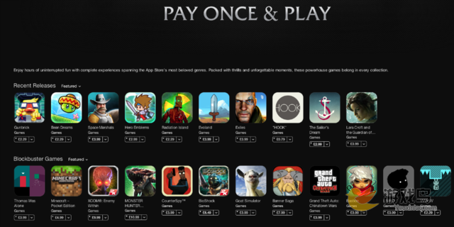 App Store优惠再升级 一次性付费游戏达4G[图]图片1