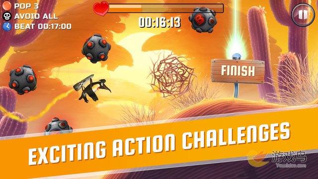 物理飞行游戏《怪翅逃亡》将登陆iOS平台[多图]图片3