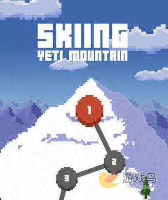 《雪人山滑雪》评测：像素风滑雪休闲游戏图片1