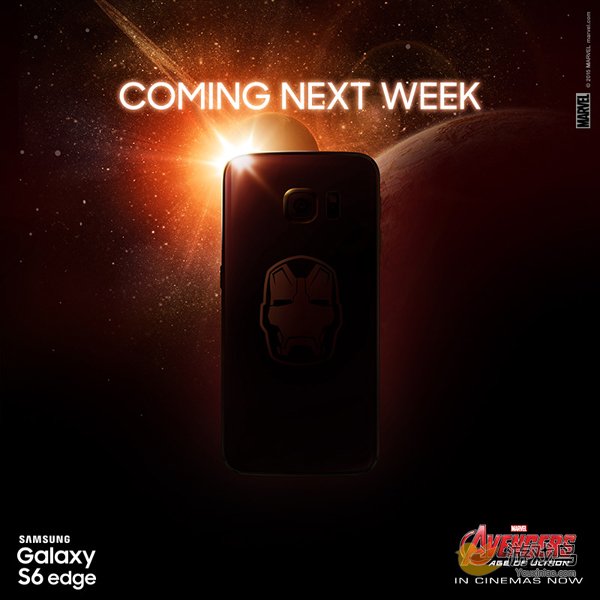 三星钢铁人版Galaxy S6 edge宣传图 本周推出图片2