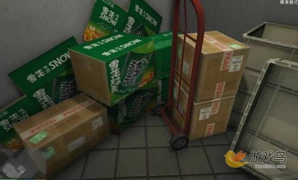 《侠盗猎车手5》中国风MOD 王老吉雪花啤酒出境图片1