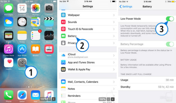 iOS 9更新今天开启 如何启动iOS 9省电模式[多图]图片2