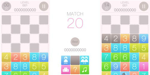 心算竞速益智游戏Match20已开放免费下载图片1