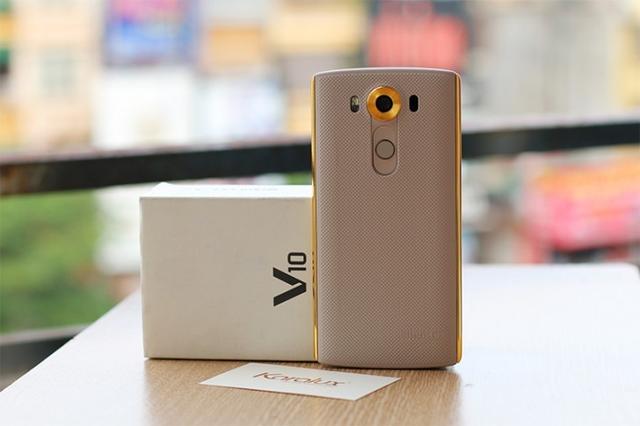 黄金版LG V10亮相 镀金版本需再加1200元[图]图片1
