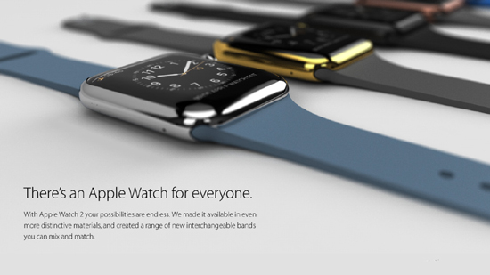 超窄边框抢眼 Apple Watch 2概念图曝光[多图]图片3