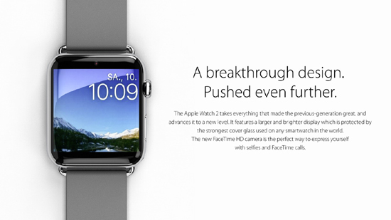 超窄边框抢眼 Apple Watch 2概念图曝光[多图]图片4