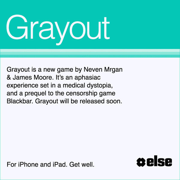 体验失语症 《Grayout》本周内将登陆iOS[多图]图片2