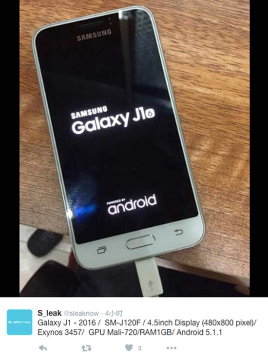 新款三星Galaxy J1真机曝光 配置比较低端[多图]图片2