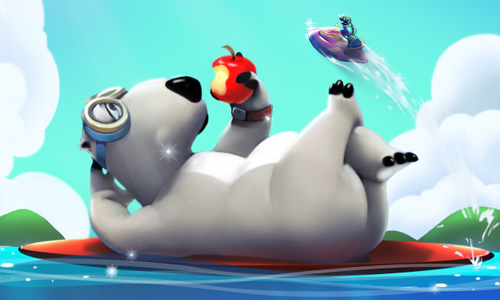 超人气3D冲浪手游《倒霉熊》今日全线登陆[多图]图片2