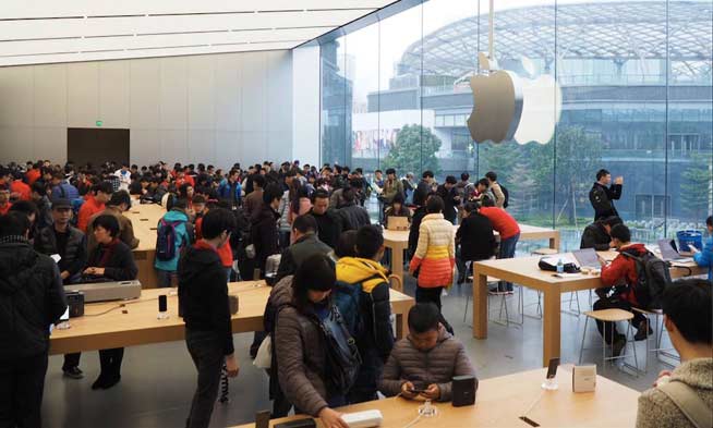 终于来了！广州首家Apple Store正式开幕[多图]图片2
