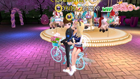 共骑单车赏樱花 《恋舞OL》3月3日活动更新[多图]图片1