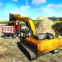 沙挖掘机卡车模拟3D